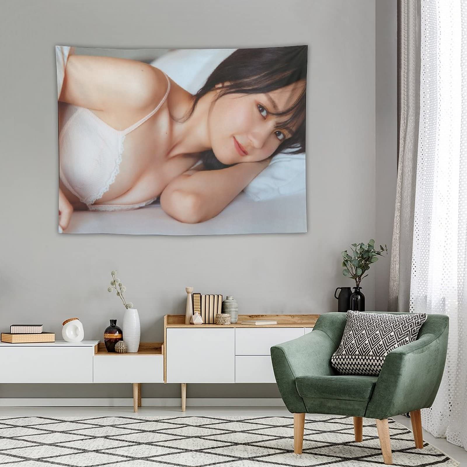 はる♡りか様のお部屋 Amazon.co.jp: タペストリー 乃木坂46賀喜遥香／かきはるか、 Kaki